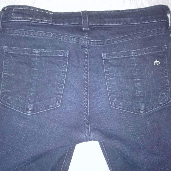 Rag and bone skinny jeans size 25 navy blue - Picture 4 of 8